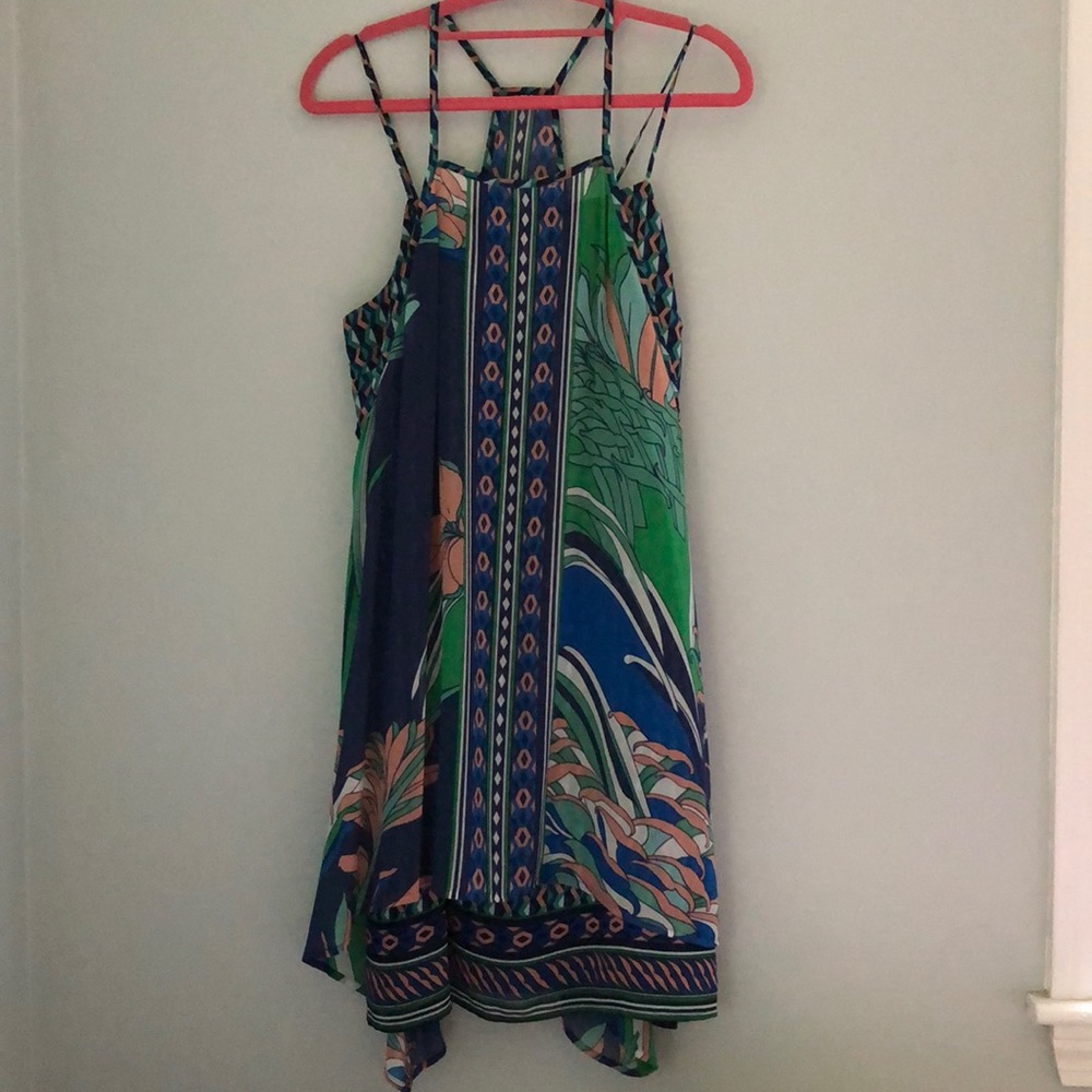Anthropologie Maeve overlay dress